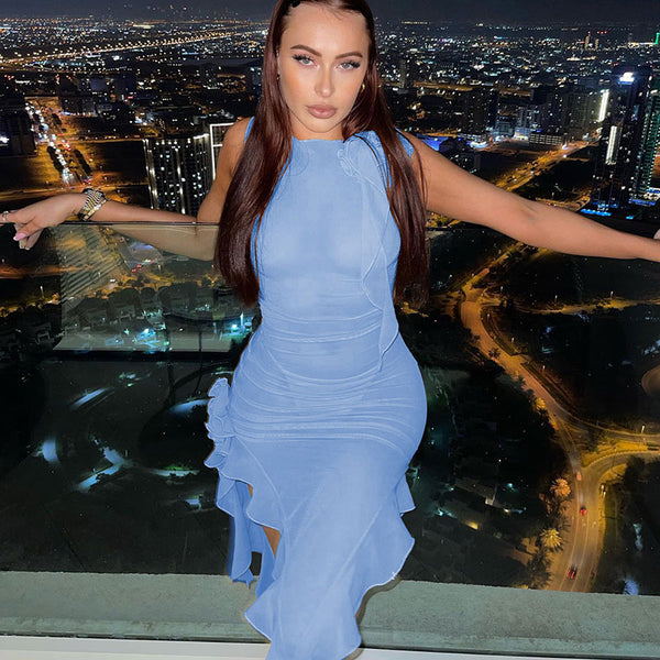 Sheer club hot sale dress