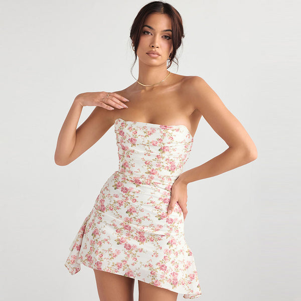 Pretty strapless dresses deals