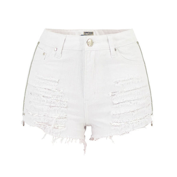 【美品】TSC Zip Shorts (white) XL Zara | Shorts | Zara White High Waisted Shorts With Side