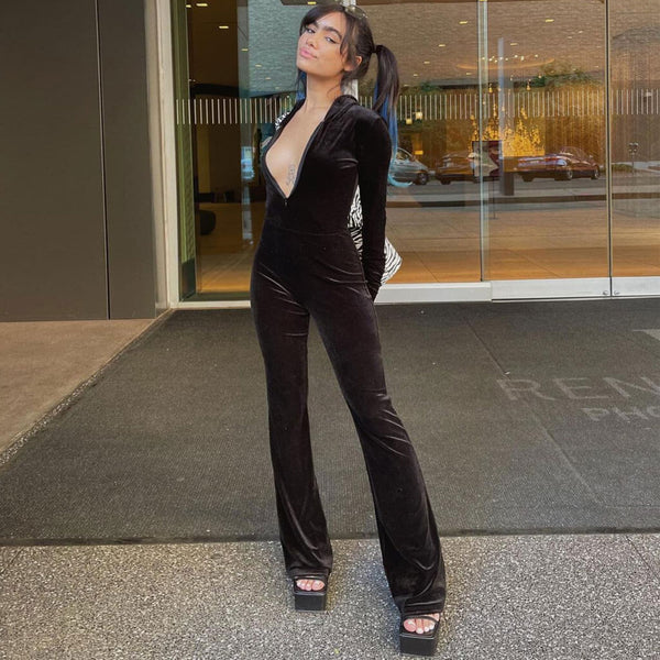 Nookie vamp 2024 velvet jumpsuit