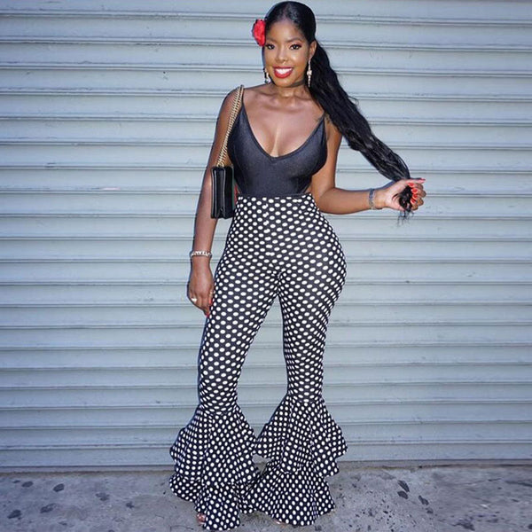 Skinny flare pants sale