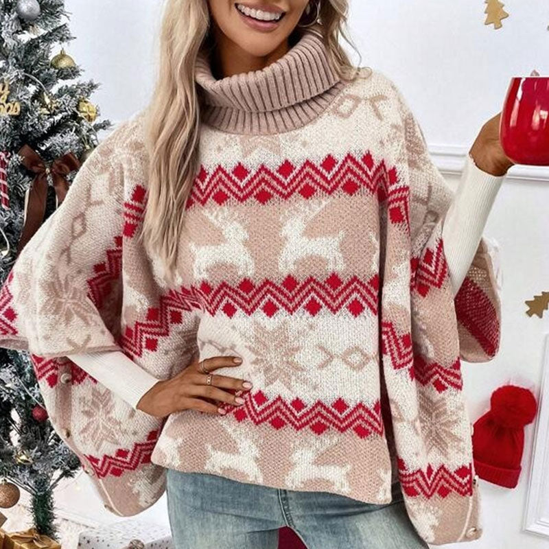 Turtleneck christmas sweater new arrivals