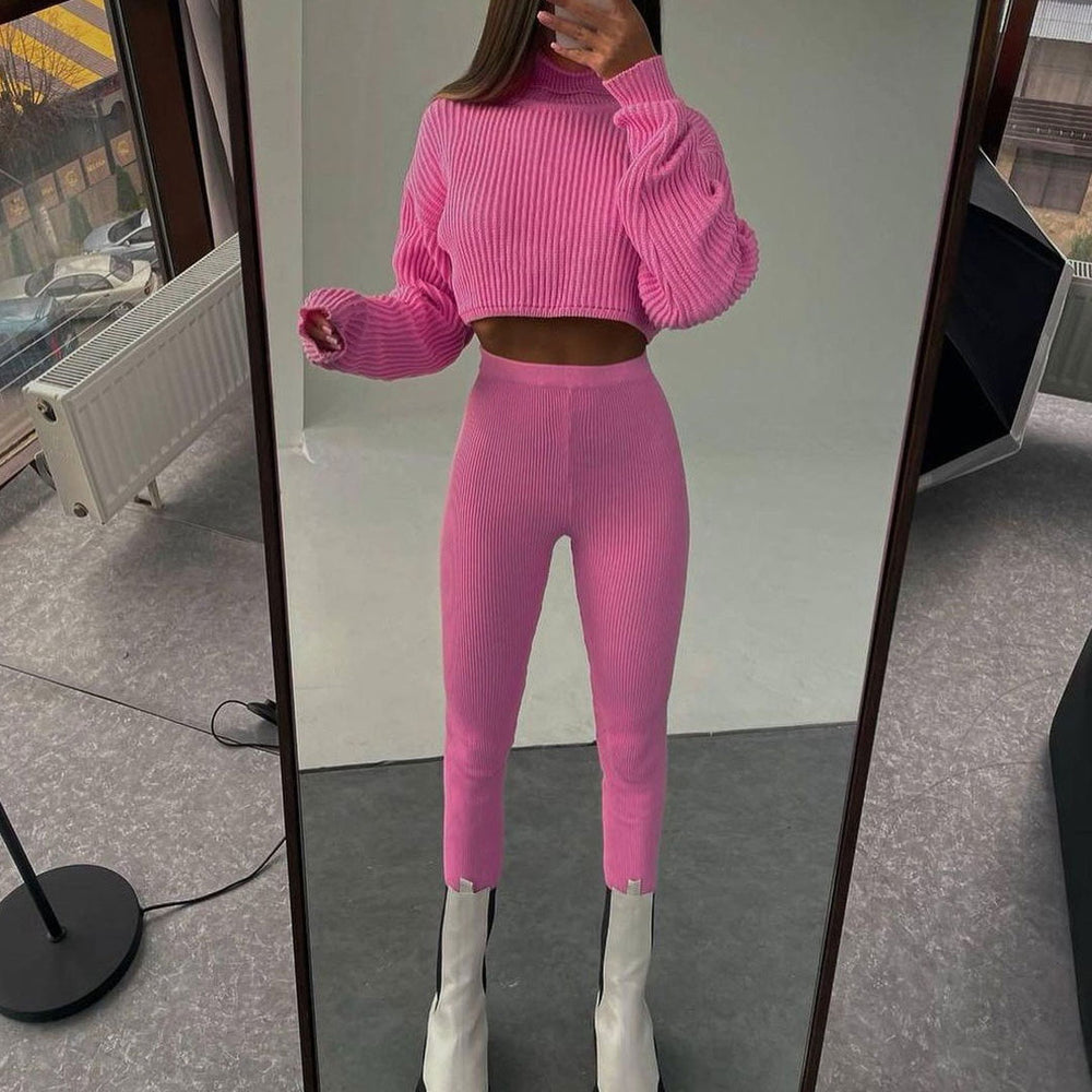 TWINSET 売れ筋商品|||ツインセット ニット&セーター アウター レディース Turtlenecks Pink 10-21-